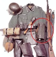 为何二战德国士兵们背一个大铁罐子？必须随身携带，随时要检查！