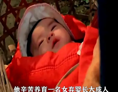 残疾老人收养遗弃女婴，辛苦抚养长大后，女孩竟为养老金状告老人